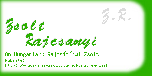 zsolt rajcsanyi business card